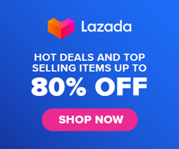Lazada Top selling items and Hot deals up to 80% Off