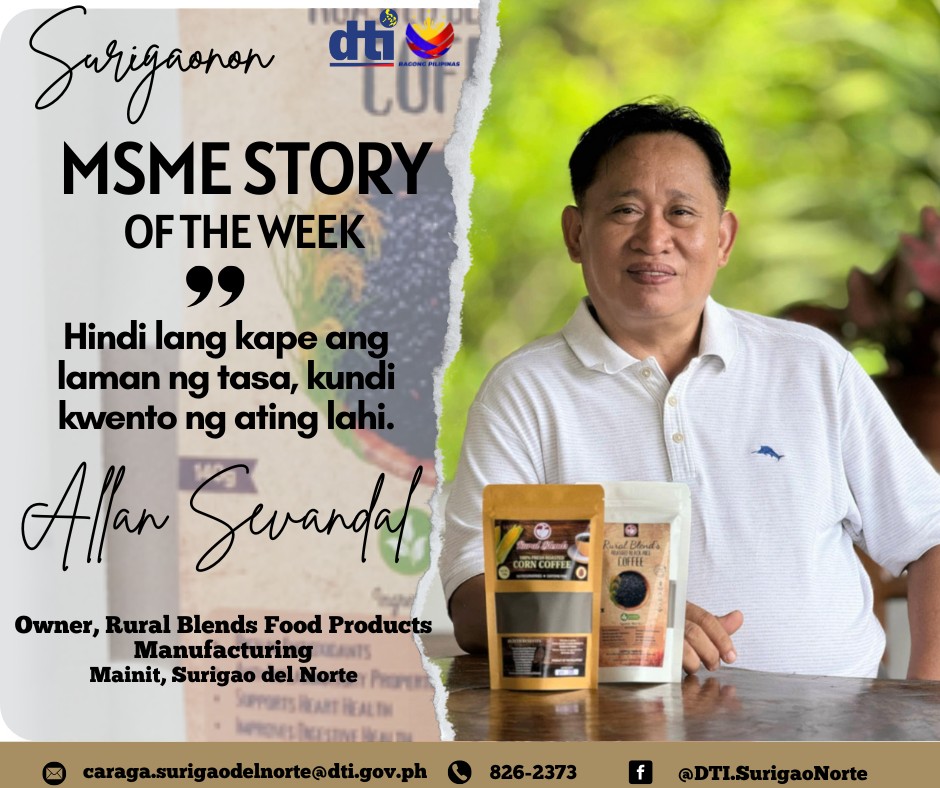 corn coffee rice surigao