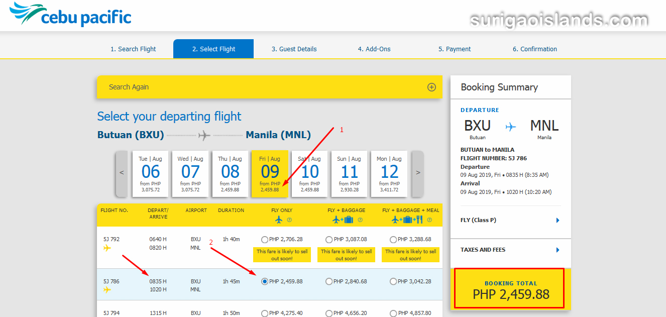 cebu pacific promo fare