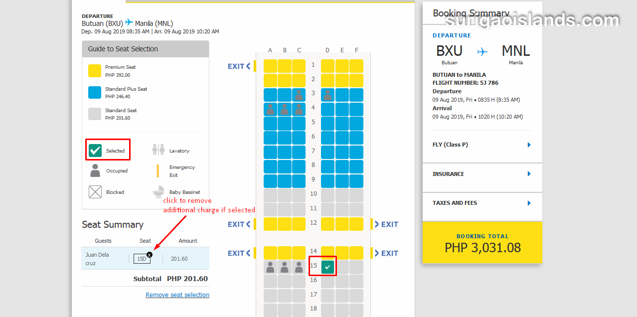 purchase cebupac ticket
