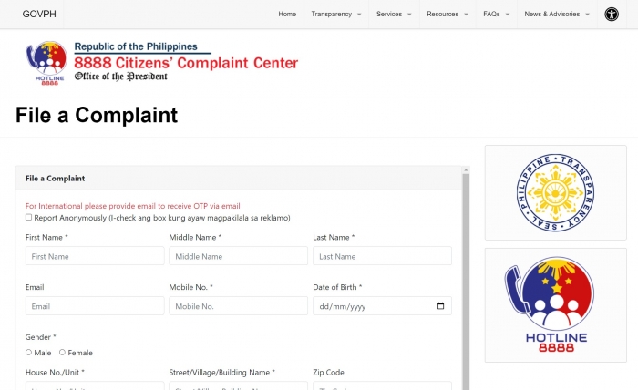 Empowering Filipino Voices: The 8888 Citizens' Complaint Center